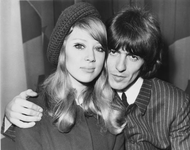 George Harrison And Pattie Boyd in 1966 
