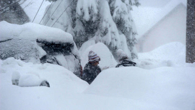 Intense Winter Storm Brings Multiple Feet Of Lake Effect Snow To Buffalo Area 