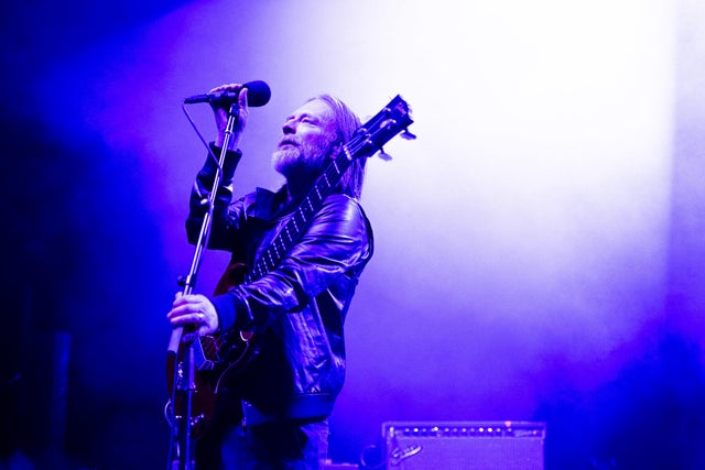 The Smile performs at Bill Graham Civic 