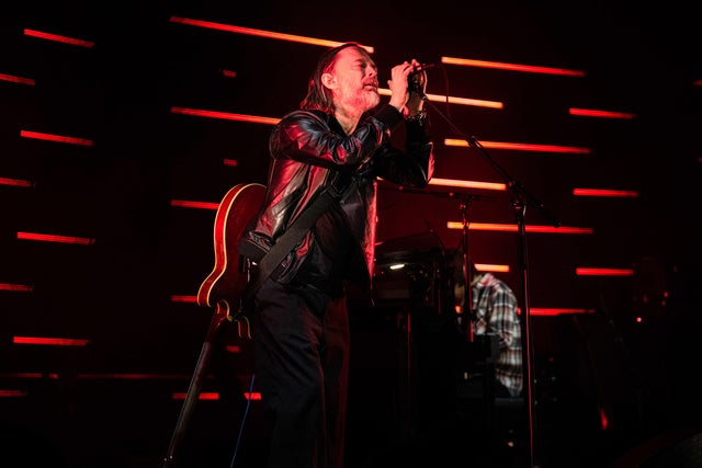 The Smile performs at Bill Graham Civic 