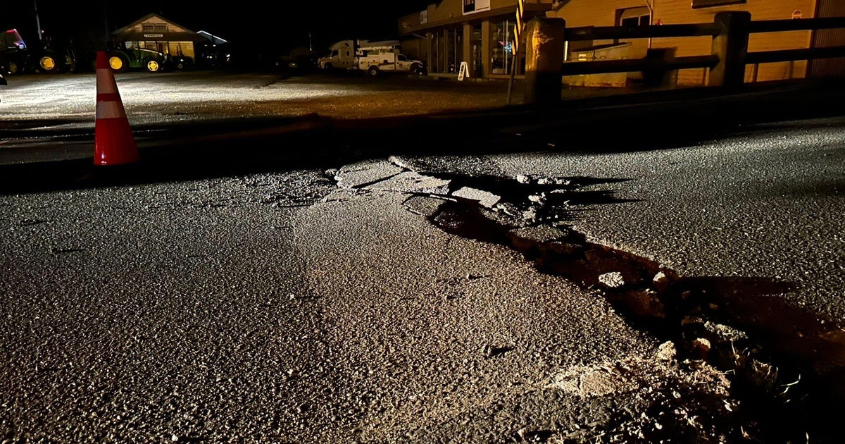 6.4 magnitude earthquake, aftershocks rock Humboldt County coastline