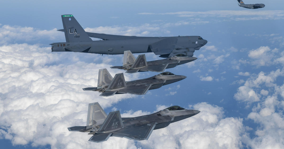 U.S. flies nuclear-capable bombers and stealth jets as show of force against North Korea