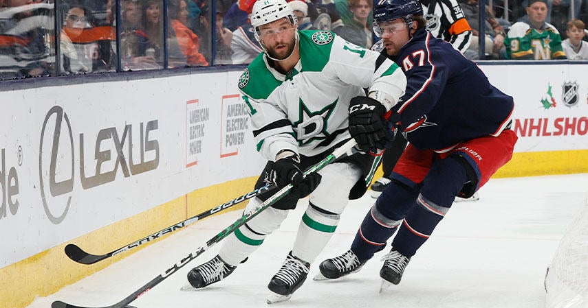 Johnston's goal leads Stars over Blue Jackets 2-1 - Vimarsana News