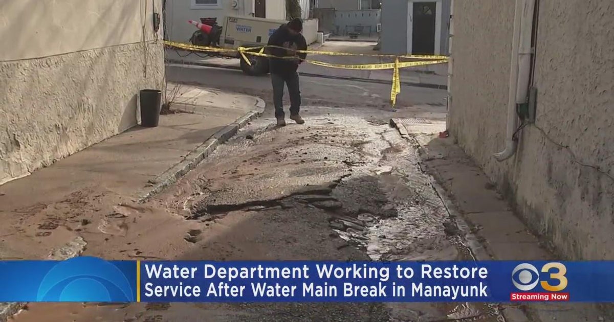 Water department working to restore service after water main break in ...