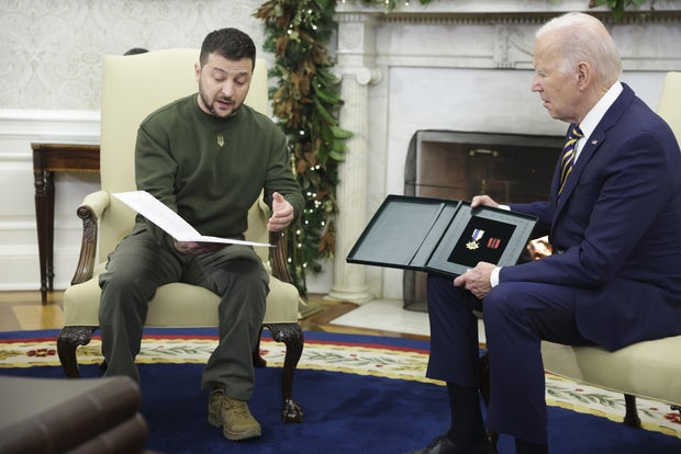President Biden Hosts Ukrainian President Zelenskiy
