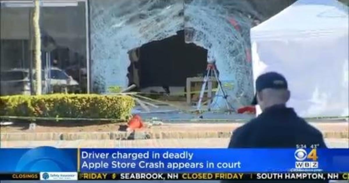 Driver Charged In Deadly Apple Store Crash Appears In Court Cbs Boston