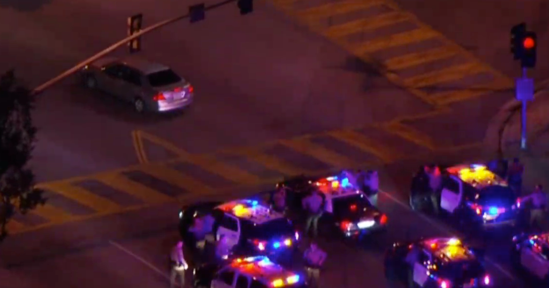 Armed pursuit suspect arrested in Montebello