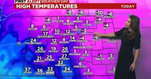 Colorado Weather Extreme cold weather continues CBS Colorado