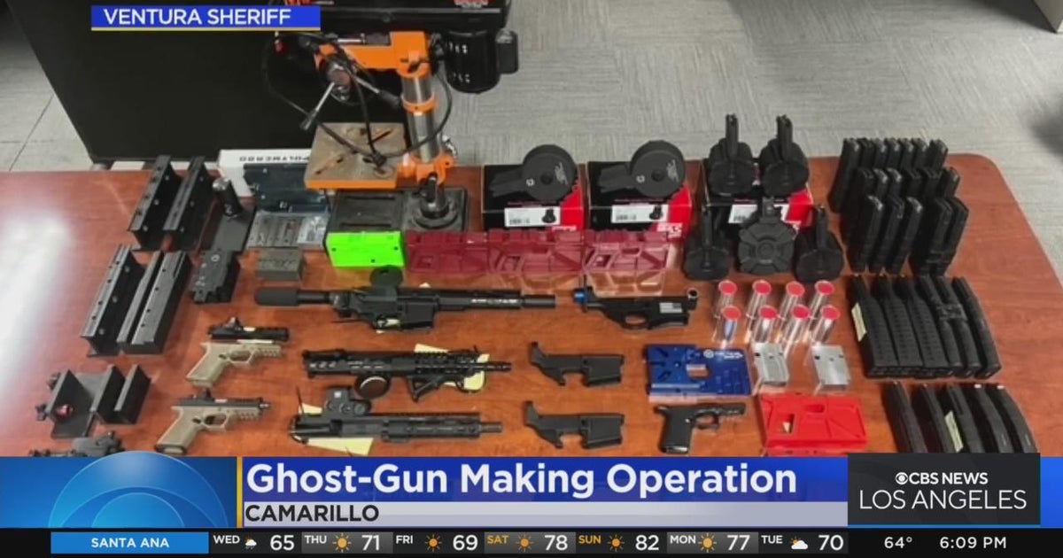 Camarillo Man Arrested On Ghost Gun Making Charges Cbs Los Angeles