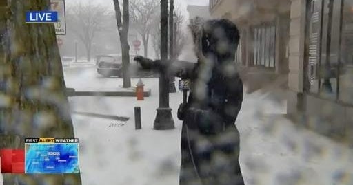 Snow falling fast in northwest Indiana CBS Chicago