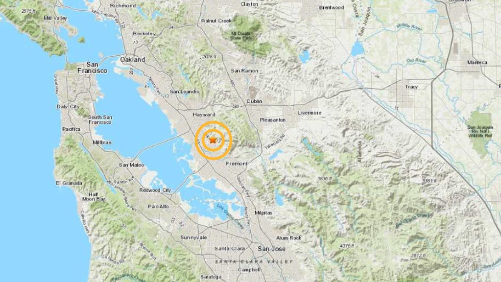 3.3 magnitude earthquake hits near Union City CBS San Francisco