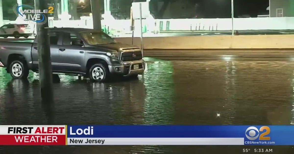 Checking on road conditions in New Jersey CBS New York