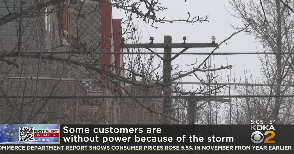 Duquesne Light working to restore power to 7,000 customers CBS Pittsburgh