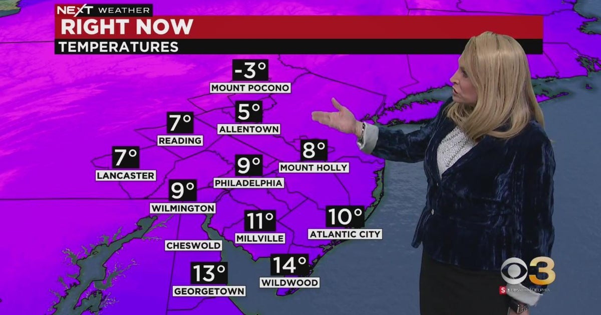 NEXT Weather: Cold For Santa - CBS Philadelphia