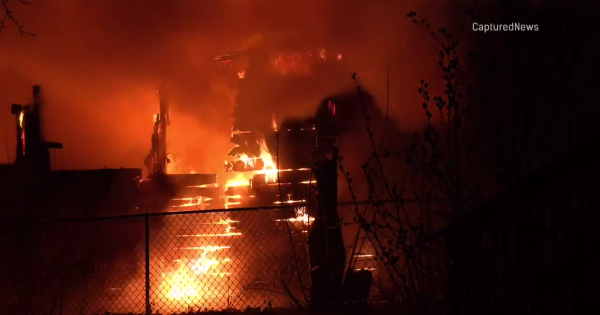 Fire tears through house in Round Lake Beach CBS Chicago
