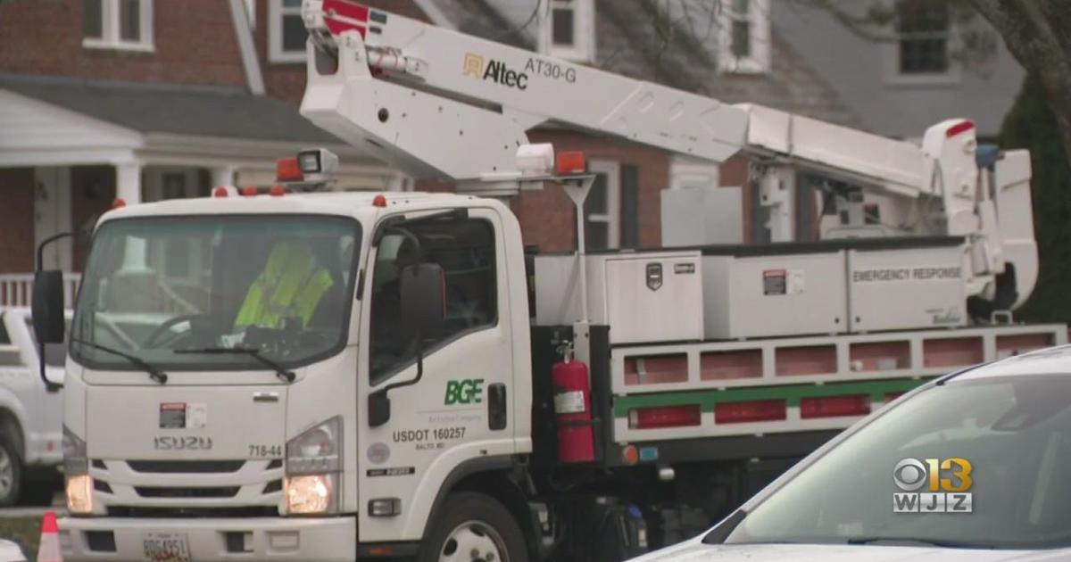 Winter Wallop: Storm damage leaves Maryland residents without electricity on Christmas Eve