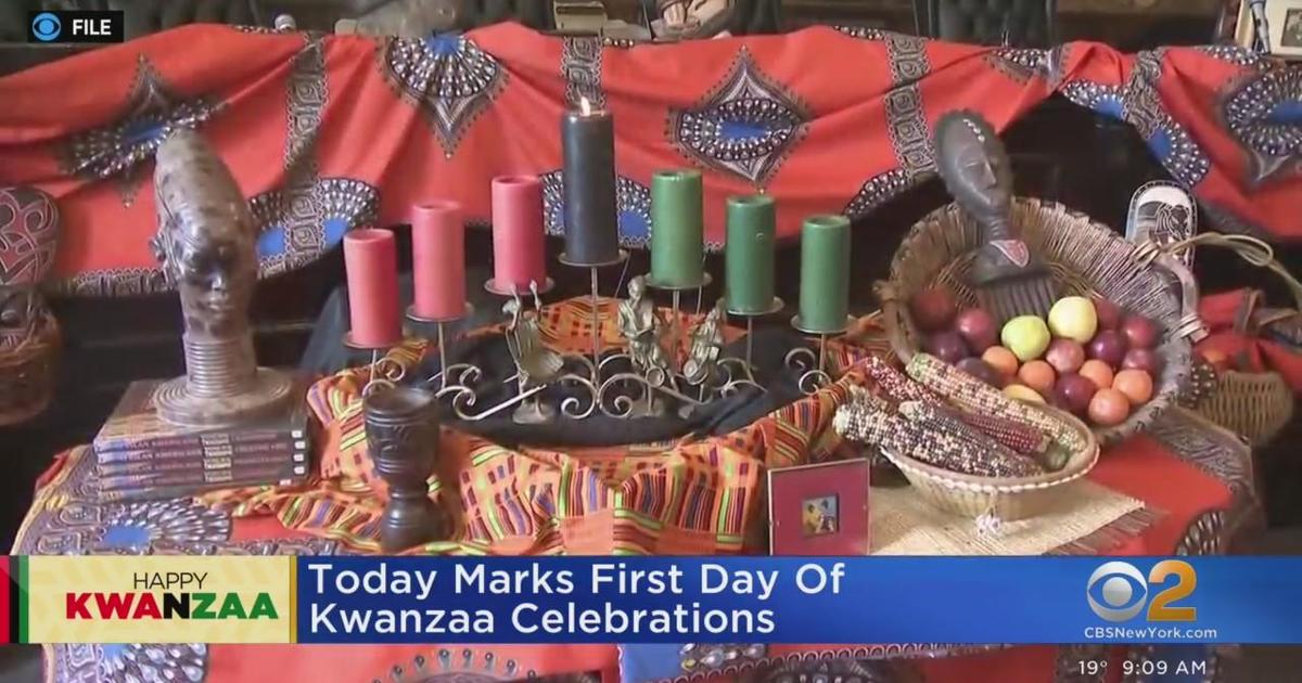 Monday marks first day of Kwanzaa CBS New York