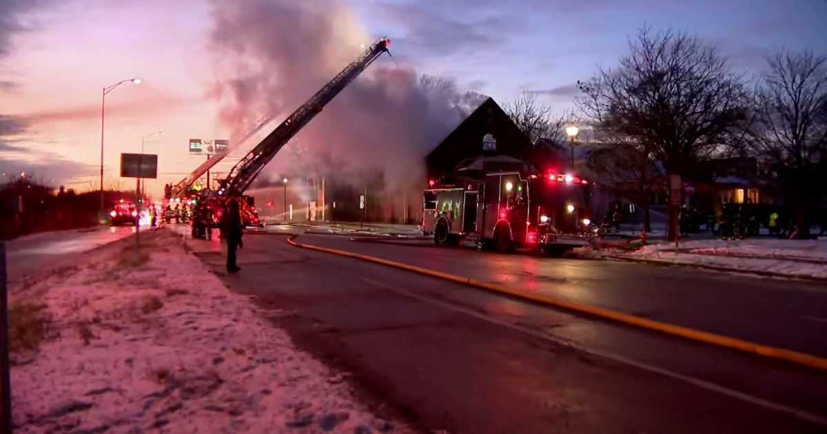 Extraalarm fire at church in Maywood CBS Chicago