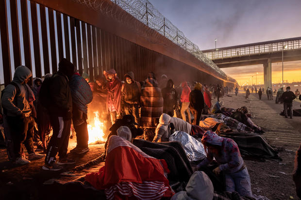 El Paso border migrants 