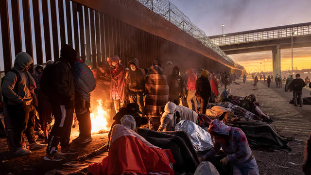 El Paso border migrants 