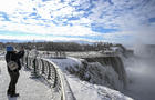Niagara Falls Partially Freezes Due to Extreme Cold Weather 