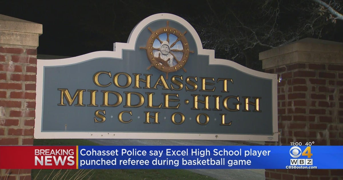 Excel High School basketball player punched ref in face, police say