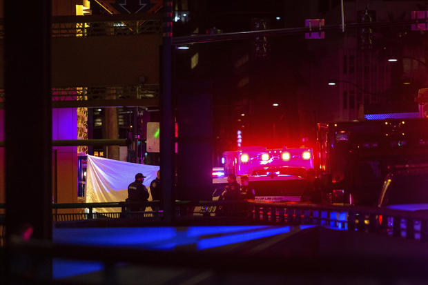 Double Fatal Pedestrian Crash Vegas 