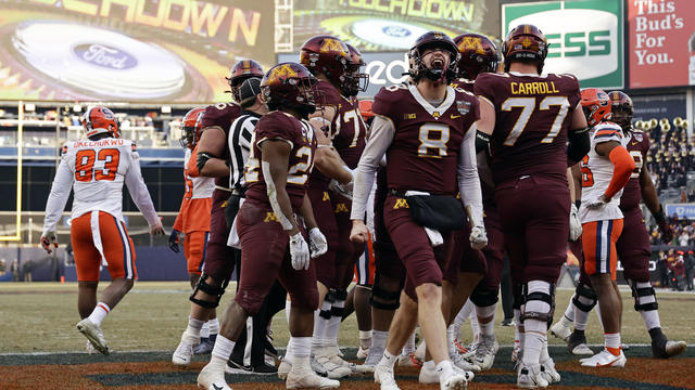 Pinstripe Bowl Football 