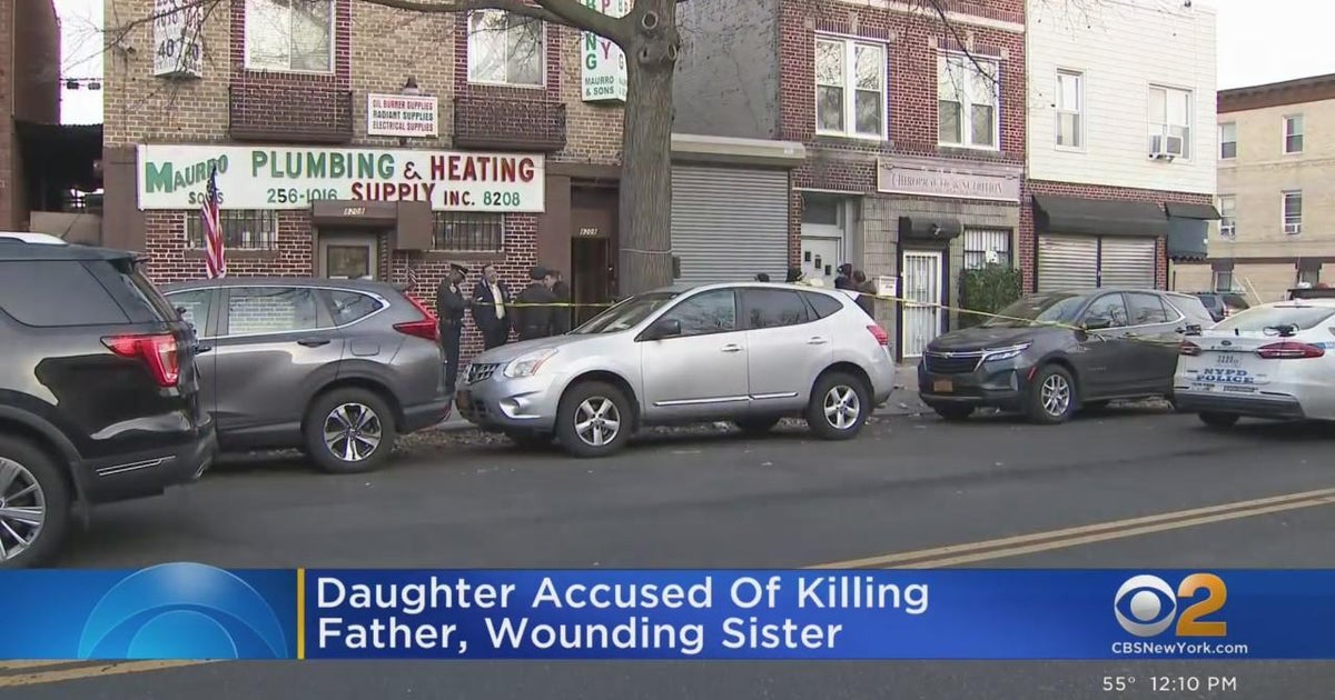 Daughter accused of stabbing father, sister - CBS New York