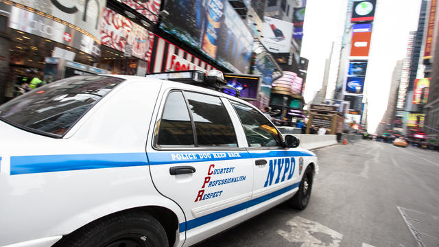 NYPD in Times Square 