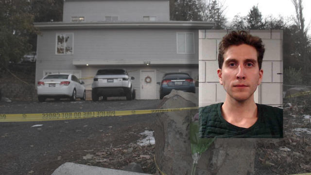 Idaho murder suspect and crime scene 