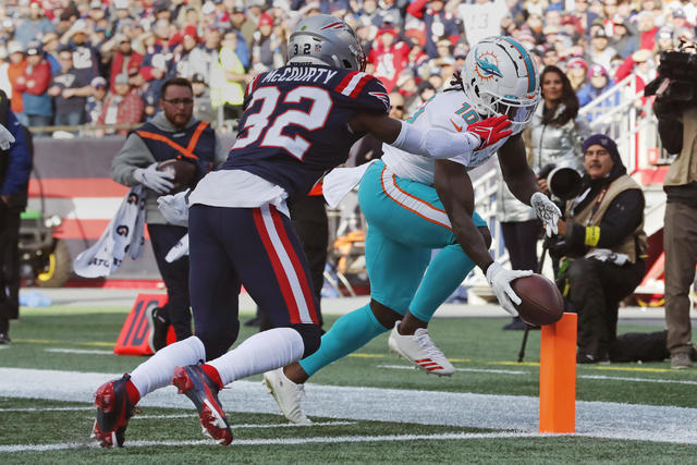 Patriots stay alive, control playoff destiny after 23-21 win over fading  Dolphins – Hartford Courant