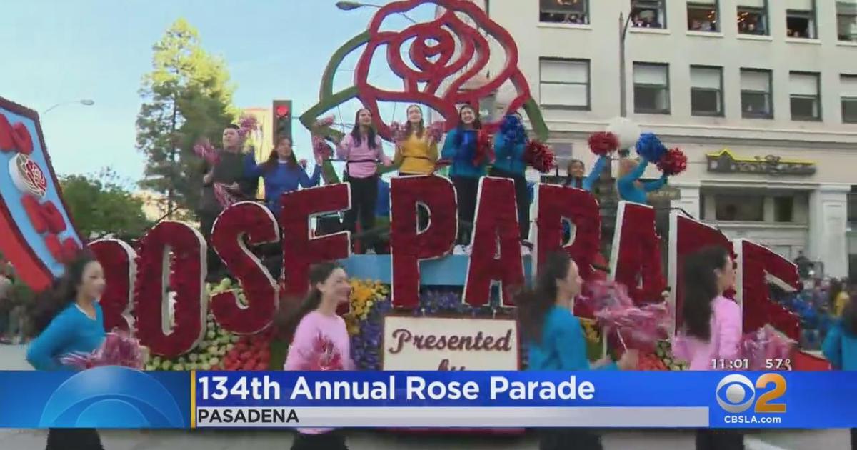 134th Annual Rose Parade CBS Los Angeles