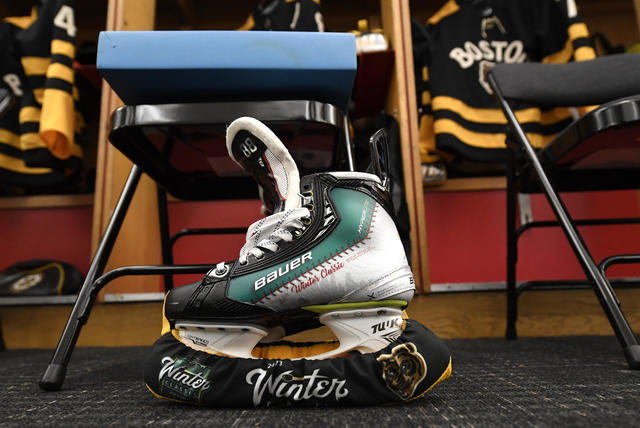 Jazzed up Winter Classic stick a point of pride for David Pastrnak