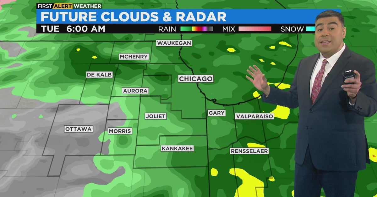 Chicago First Alert Weather: Rain coming soon - CBS Chicago