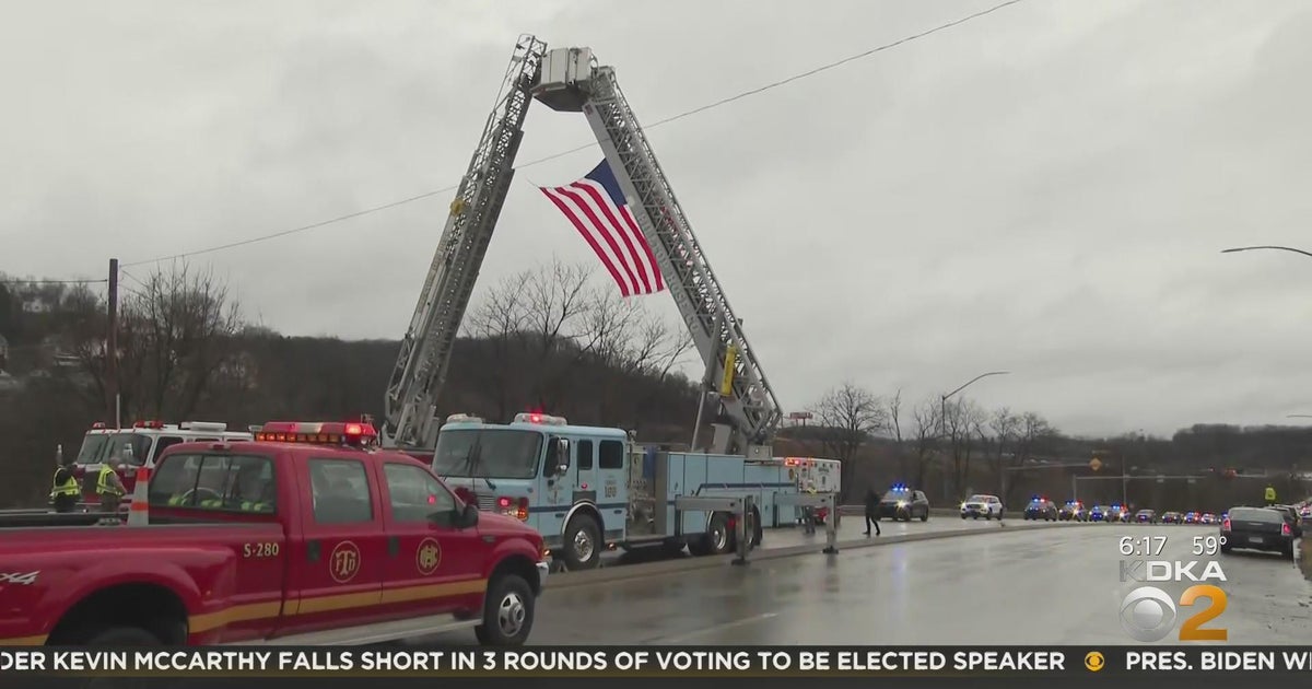 Procession brings Brackenridge Police Chief Justin McIntire home CBS