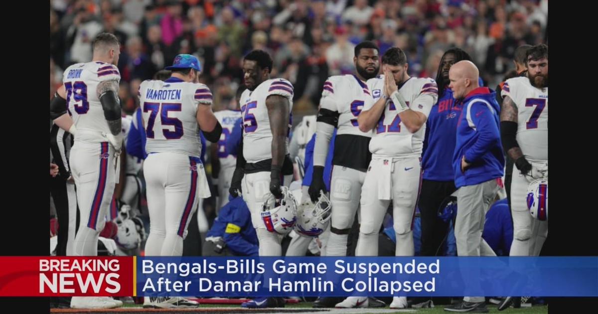 Bills-Bengals game suspended by NFL after Damar Hamlin collapses