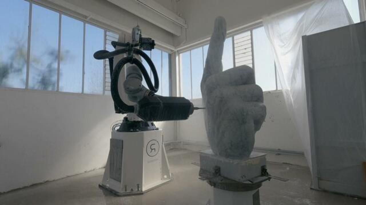 Robots to carve out marble sculptures - CBS News