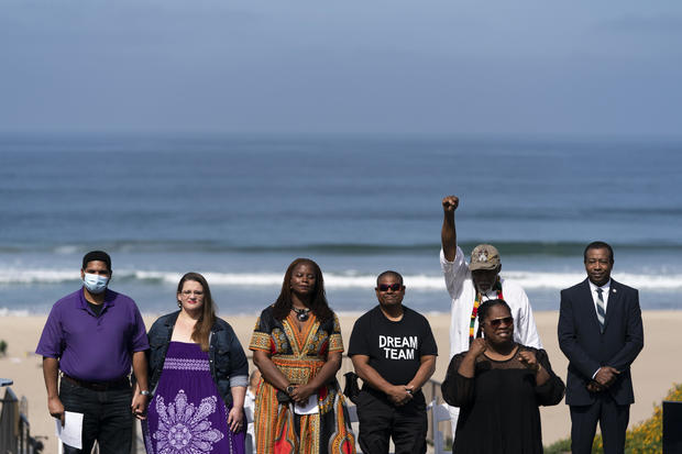 Racial Injustice California Beach 