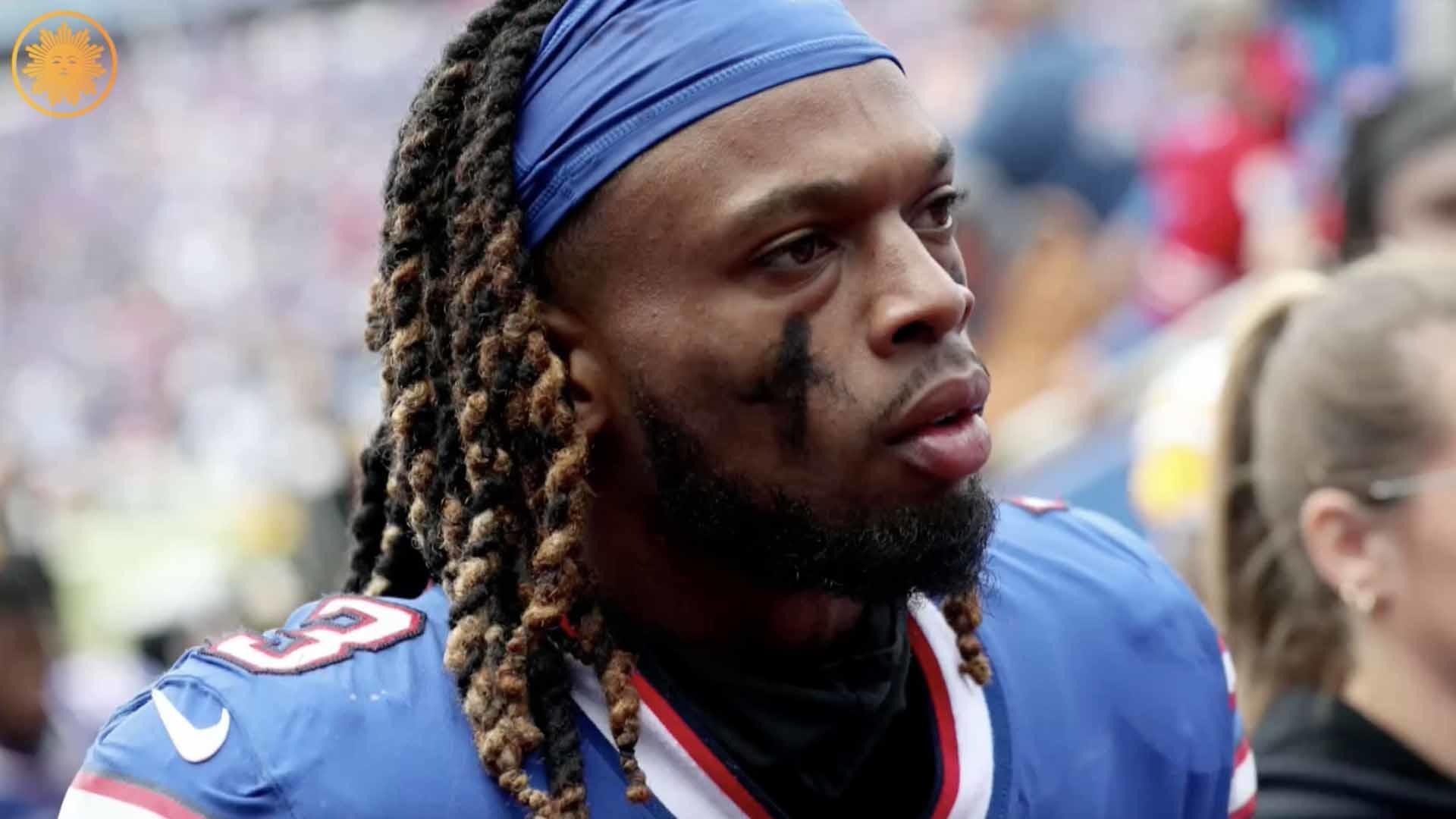 Buffalo Bills safety Damar Hamlin's uncle Dorrian Glenn gives an update for  his nephew's status on 'NFL Total Access'