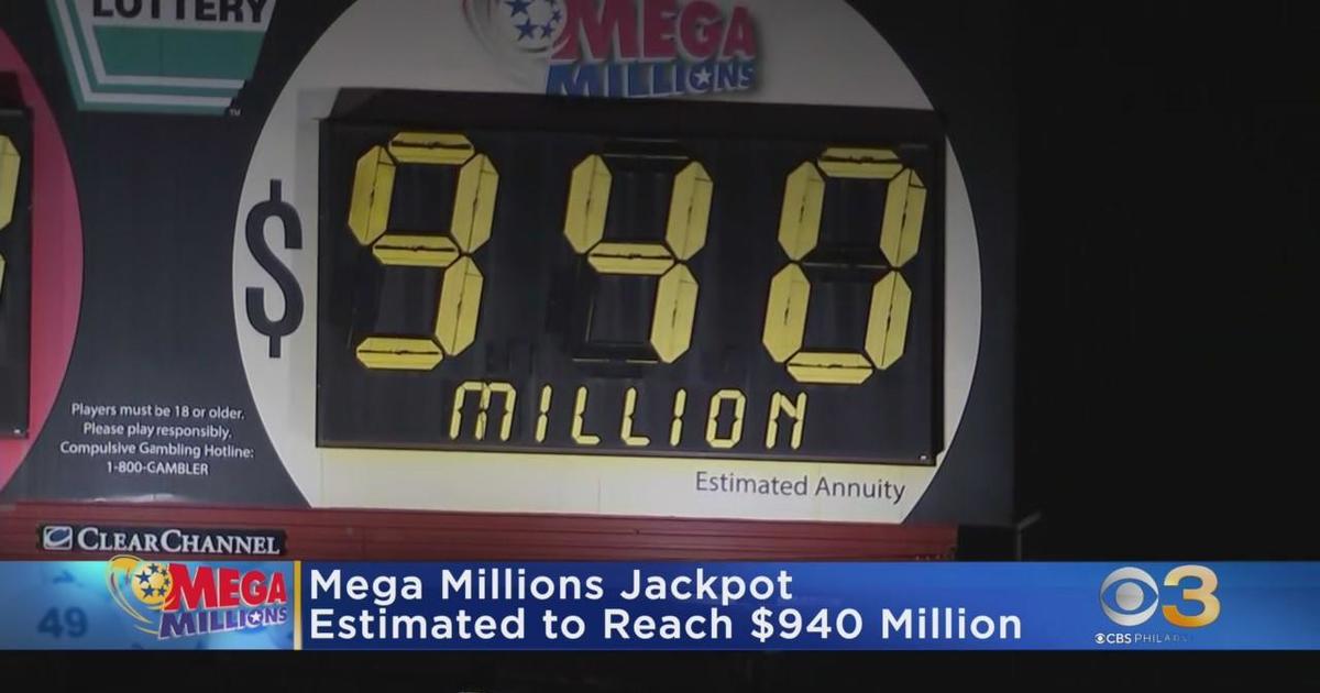 Mega Millions Jackpot Grows To $940 Million After No Winners - CBS ...