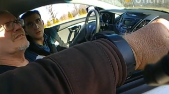 Bodycam video shows Idaho murders suspect and dad being pulled over 