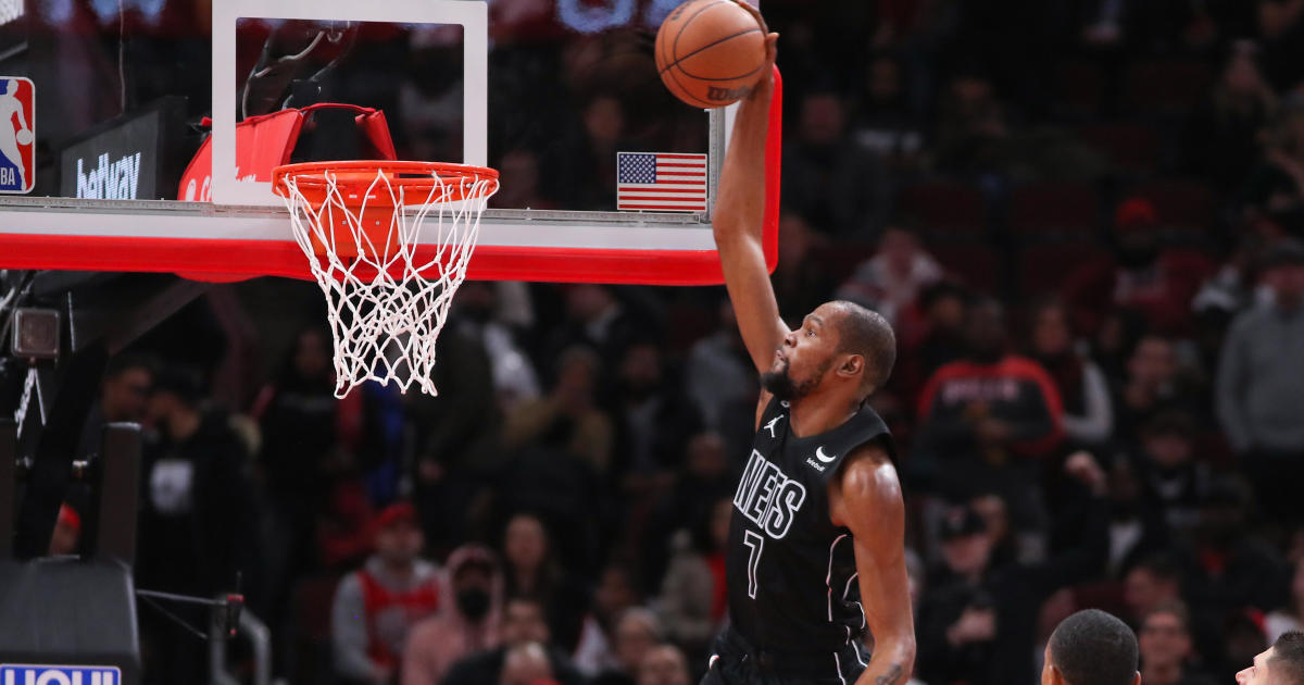 Durant Scores 44, But Bulls Snap Nets' 12-game Win Streak - CBS New York