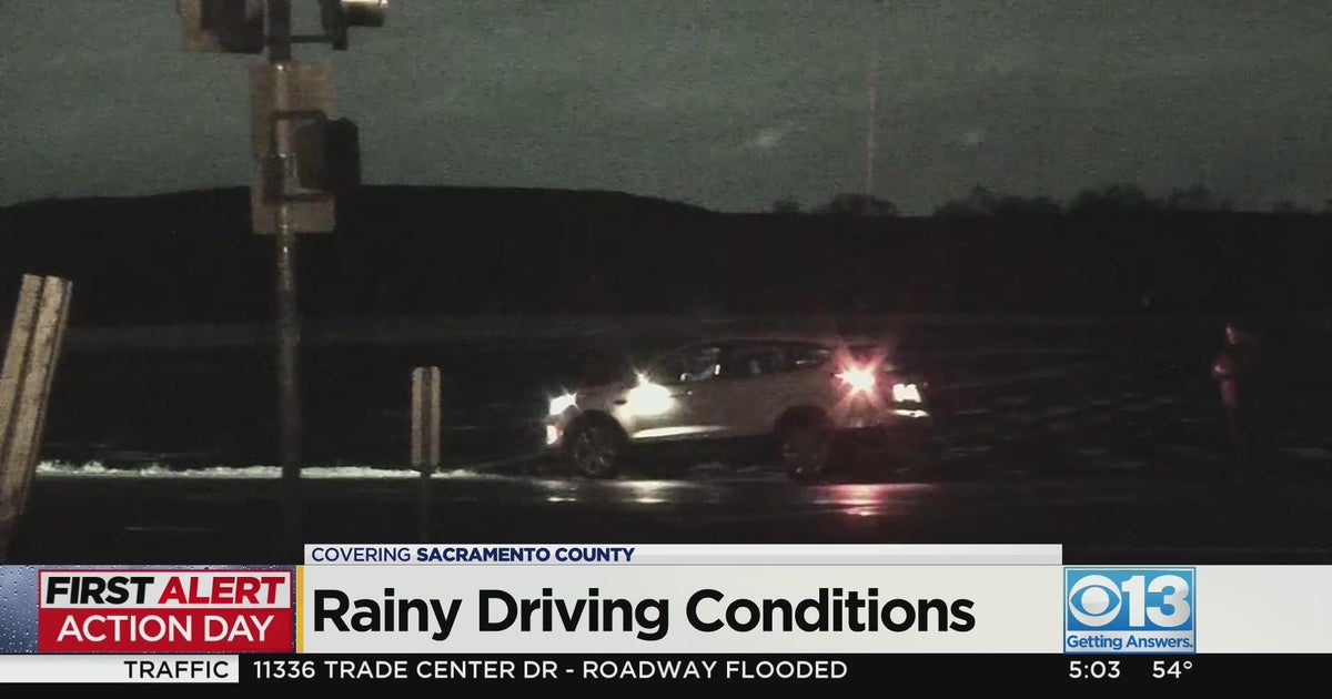 Atmospheric River Storm Updates: Sacramento County driving conditions impacted by storm