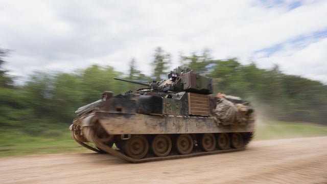 Multinational military exercise in Hohenfels 