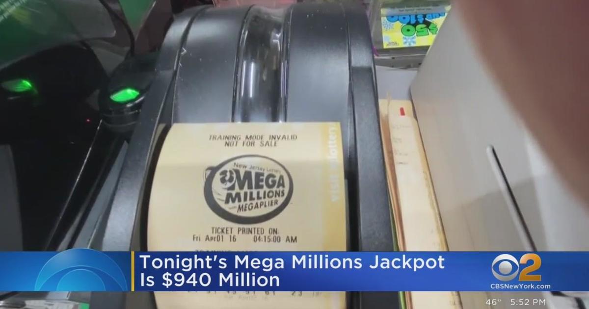 Friday's Mega Millions jackpot is 940 million CBS New York