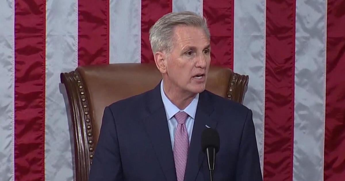 After 15 Voting Rounds Kevin Mccarthy Elected As Speaker Of The House Cbs Chicago 8595