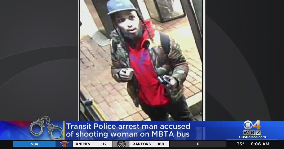 Transit Police Arrest Man Accused Of Shooting Woman On Mbta Bus Cbs Boston