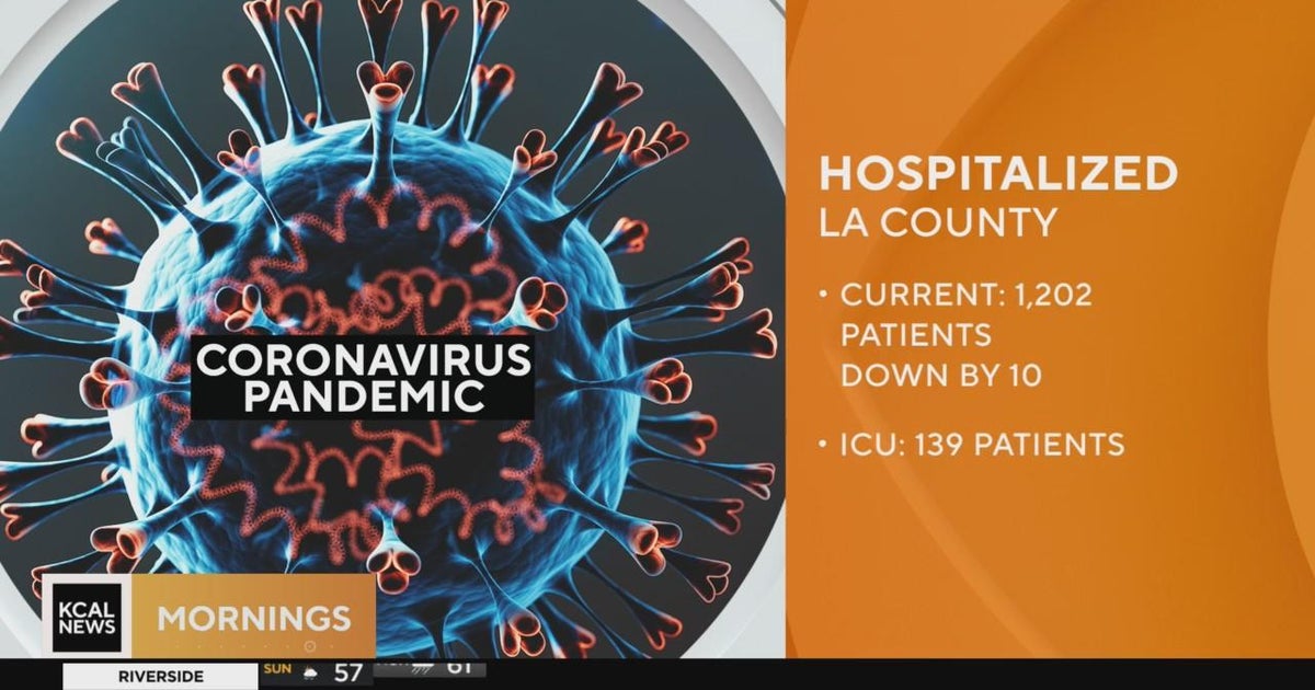 LA County sees decrease in number of COVID-related hospitalizations ...