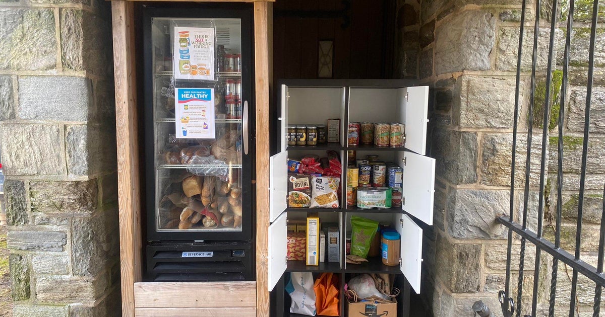 Mt. Airy church opens 24/7 outdoor food pantry for community CBS